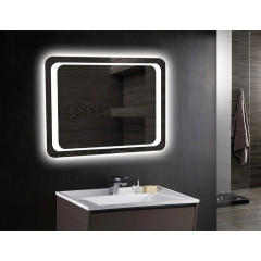 Дзеркало з LED підсвіткою Омега-03 800х600 мм