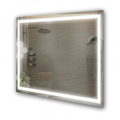 Дзеркало з LED підсвіткою та електричним підігрівом L SR-5 1000х800 мм (11440584)
