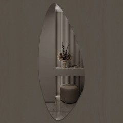 Дзеркало фігурне  Sorriso LED 500х1000 мм (134814202)