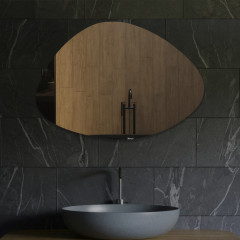 Дзеркало фігурне з LED підсвічуванням Santia 700х900 мм