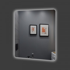 Дзеркало з LED підсвіткою та електричним підігрівом L SR Маямі 800х1000 мм (11440584)