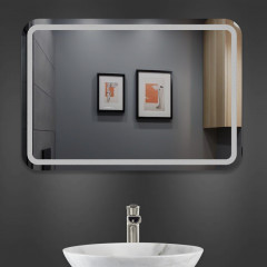 Дзеркало з LED підсвіткою та електричним підігрівом L SR-03 1000х800 мм (11440584)