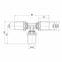 Тройник пресс Icma 16 №406