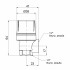 Предохранительный клапан Icma  1/2