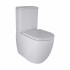 Унитаз-компакт Qtap Robin Ultra Quiet безободковый с сиденьем Soft-close QT13222128AUQ1W