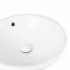 Раковина-чаша Qtap Robin 383х383х175 White с донным клапаном QT1311L408W