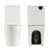 Унитаз напольный Qtap Virgo Ultra Quiet безободковый с сиденьем Soft-Close WHITE QT18226092AW