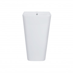 Раковина напольная моноблок Qtap Tern 440х380х830mm White с донным клапаном QT1711G302W