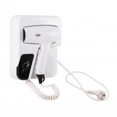 Фен із тримачем Qtap Pohodli 1200 Вт QTF1200RNP White (Pobut)