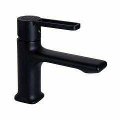 Смеситель для раковины Qtap Taurus QTTAU270BLM45660 Black Matt