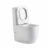 Унитаз напольный Qtap Robin New Ultra Quiet безободковый с сиденьем Soft-Close WHITE QT13226083AW