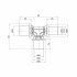 Тройник пресс Icma 20х20х16 №406