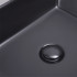 Раковина-чаша Qtap Tern 475х370х140 Matt black з донним клапаном QT172074MBMB