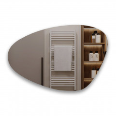 Дзеркало фігурне з з LED підсвічуванням  Viktoria 800х600 мм (134814201)