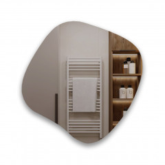 Дзеркало фігурне з LED підсвічуванням Ines 700х700 мм (114452421)