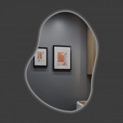 Дзеркало фігурне з LED підсвічуванням  Pannonia 600х800 мм (114452471)