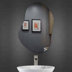 Дзеркало фігурне з LED підсвічуванням  Pannonia 600х800 мм (114452471)