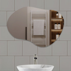 Дзеркало фігурне з з LED підсвічуванням  Viktoria 800х600 мм (134814201)