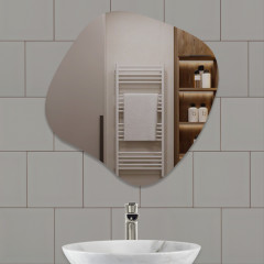 Дзеркало фігурне з LED підсвічуванням Ines 700х700 мм (114452421)