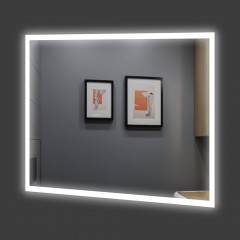 Дзеркало з LED підсвічуванням L SR Капрі 800х600 мм (12918412)