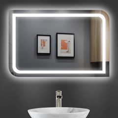 Дзеркало з LED підсвіткою та електричним підігрівом L SR Балі 1000х800 мм (11440584)