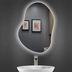 Зеркало фигурное с LED подсветкой Sorriso  800х1200 мм (114452441)