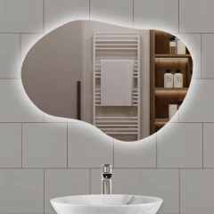 Зеркало фигурное с LED подсветкой Viktoria 1200х800 мм (134814201)